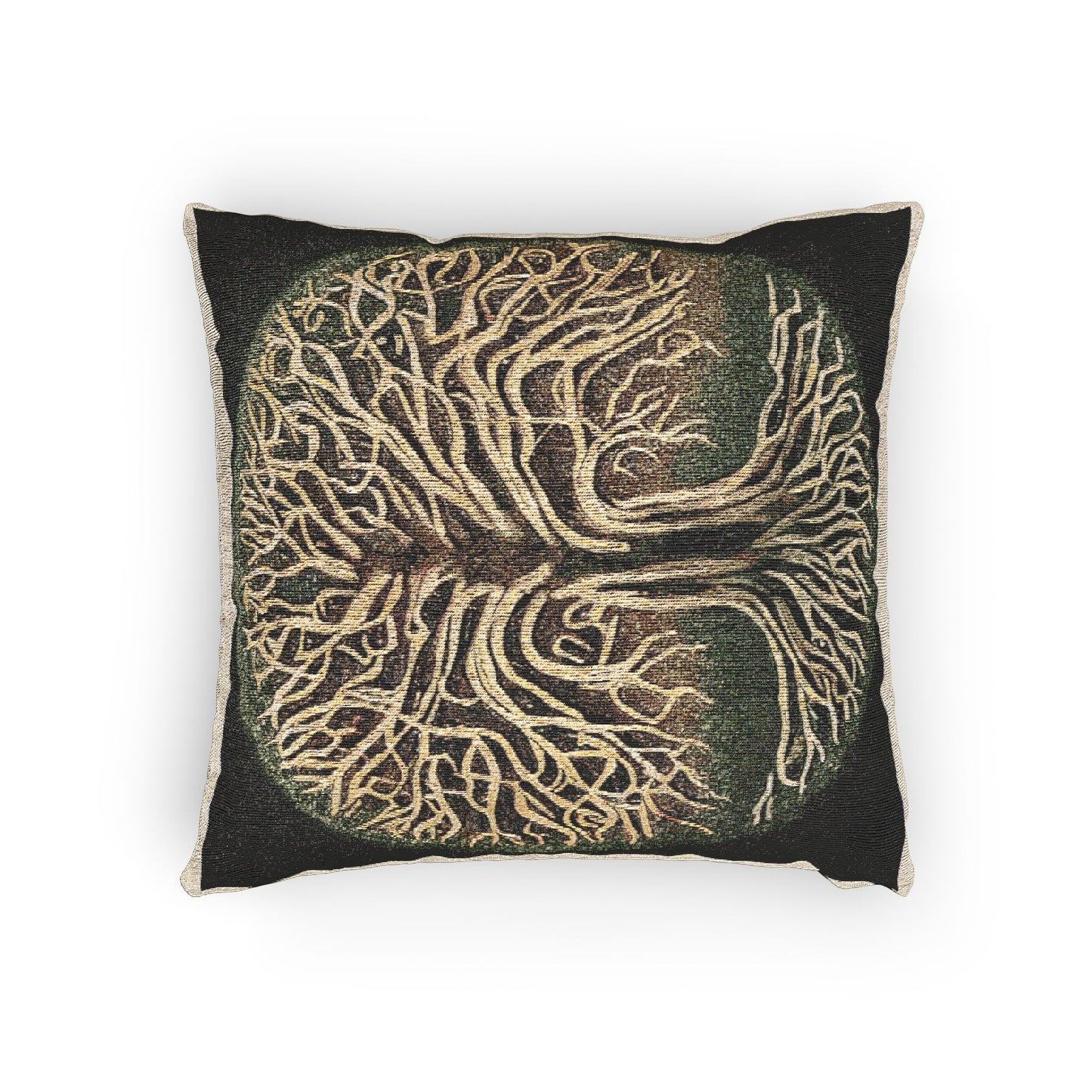 Woven Pillow — Tree of Life Tapestry Decorative Throw Pillow
