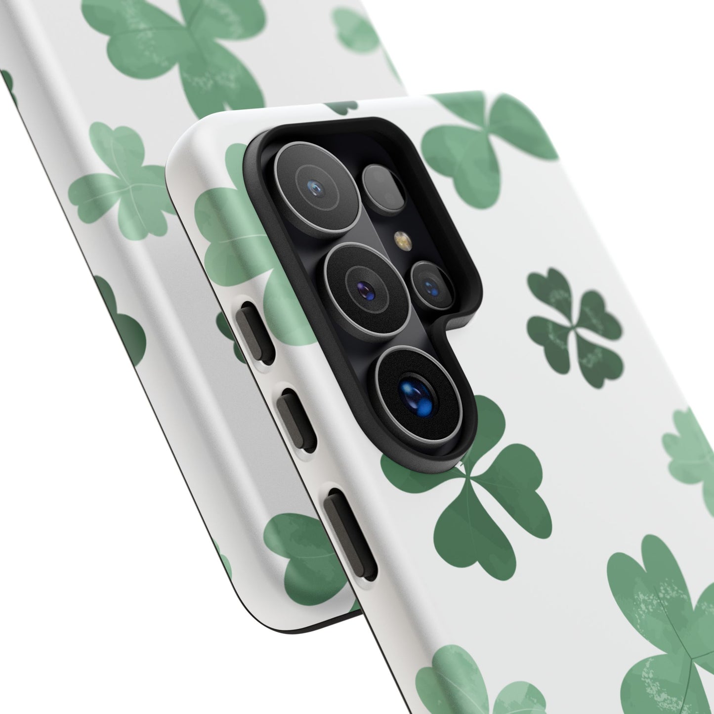 Shamrock Tough Phone Case — St. Patrick’s Day Clover Protective Cover