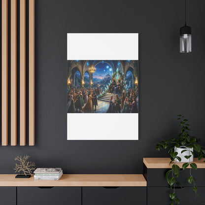 Fantasy Royal Coronation Canvas Art - Matte Stretched Wall Decor