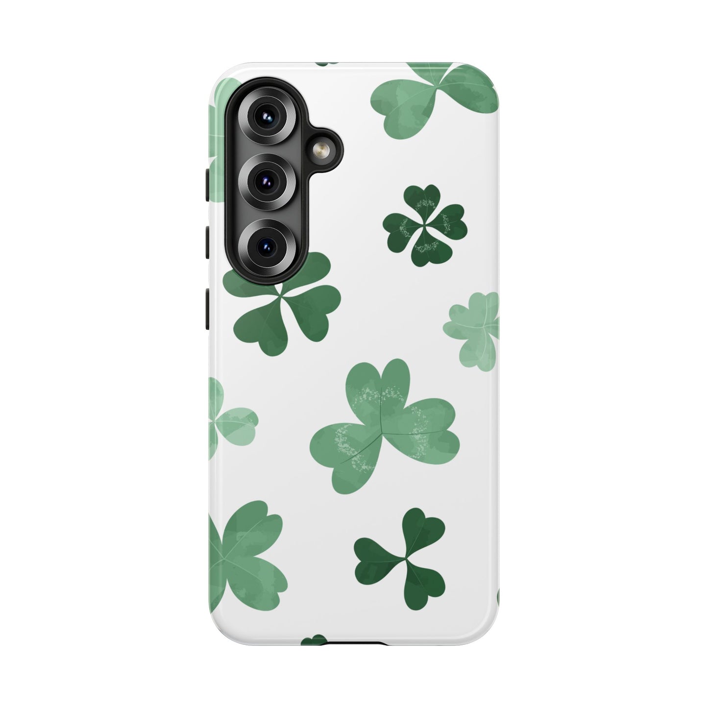 Shamrock Tough Phone Case — St. Patrick’s Day Clover Protective Cover