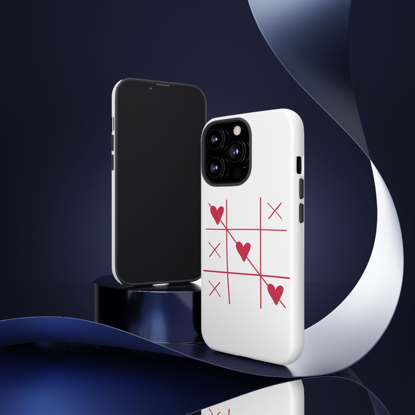 Phone Case - Tic Tac Love Heart Design (Valentine’s Day Gift)
