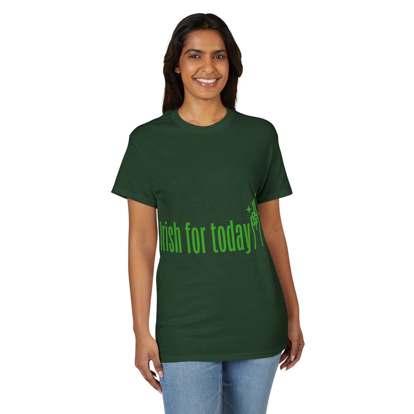 Irish For Today T-Shirt — St. Patrick’s Day Shamrock Graphic Tee