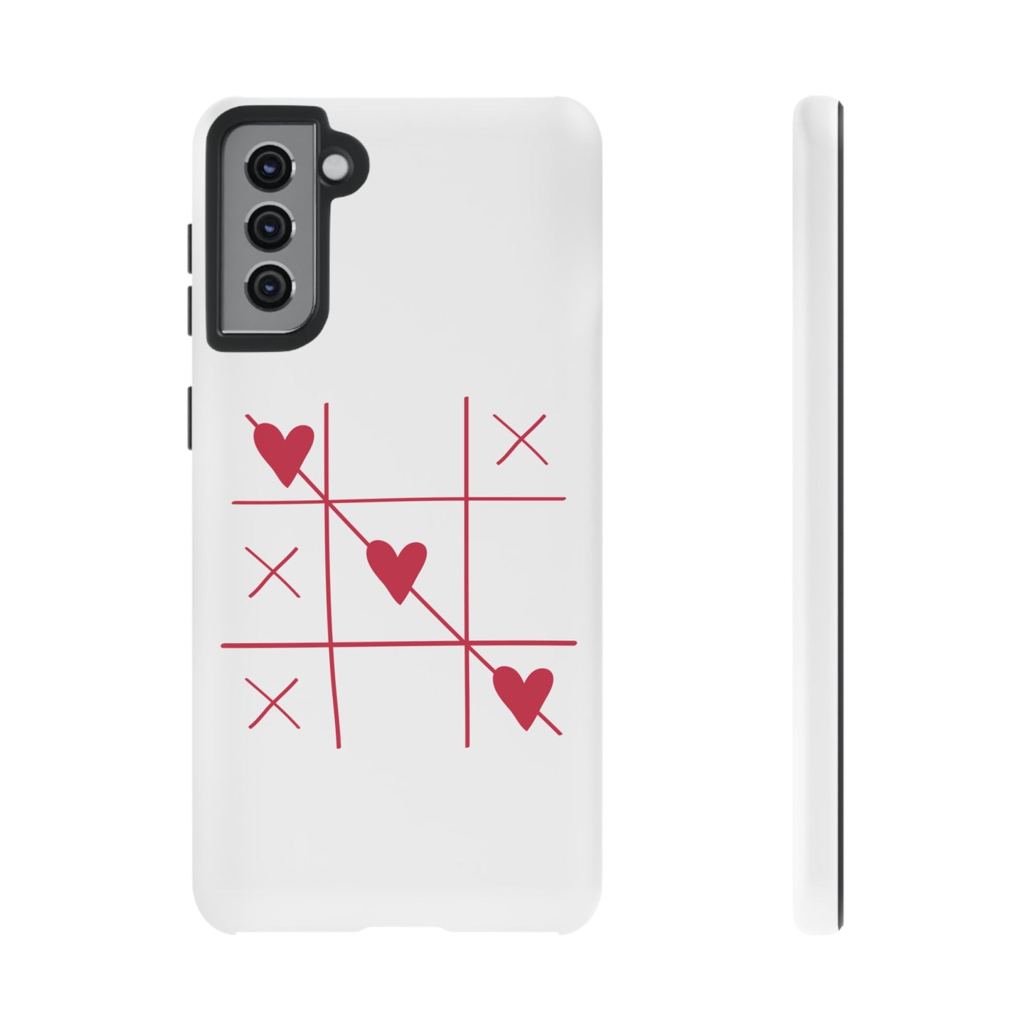 Phone Case - Tic Tac Love Heart Design (Valentine’s Day Gift)