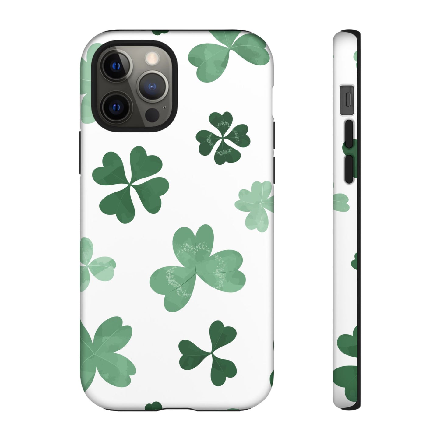 Shamrock Tough Phone Case — St. Patrick’s Day Clover Protective Cover