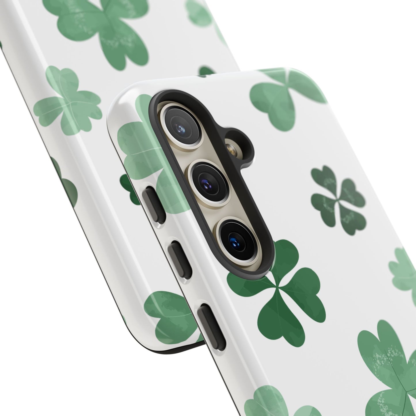 Shamrock Tough Phone Case — St. Patrick’s Day Clover Protective Cover