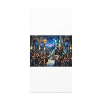 Fantasy Royal Coronation Canvas Art - Matte Stretched Wall Decor