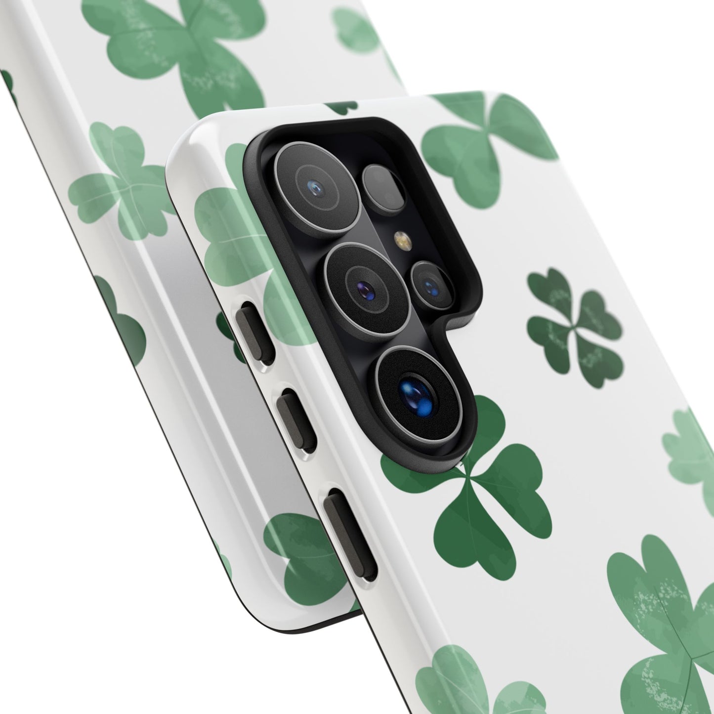 Shamrock Tough Phone Case — St. Patrick’s Day Clover Protective Cover