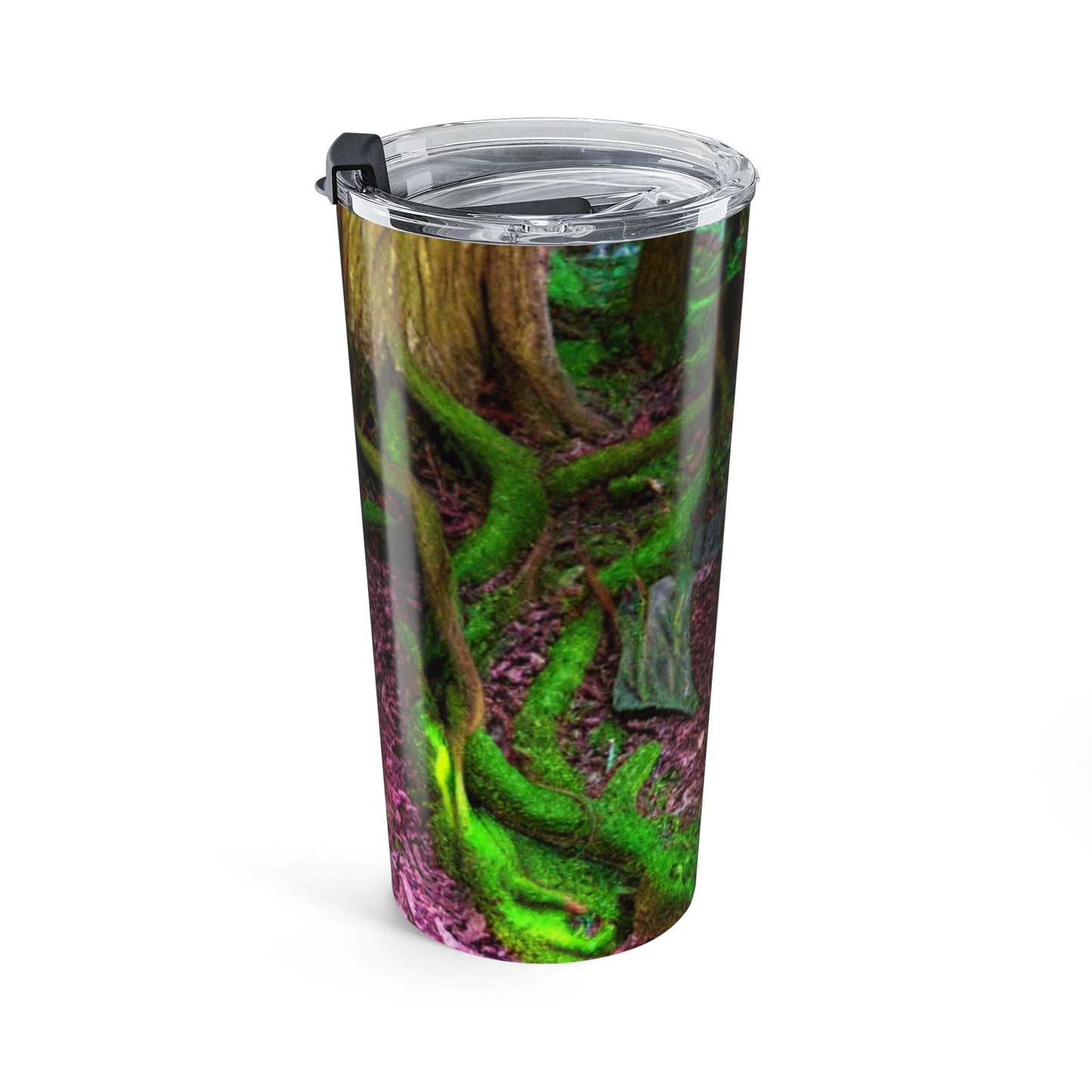 Enchanted Forest 20oz Tumbler — Mossy Trail Nature Travel Mug