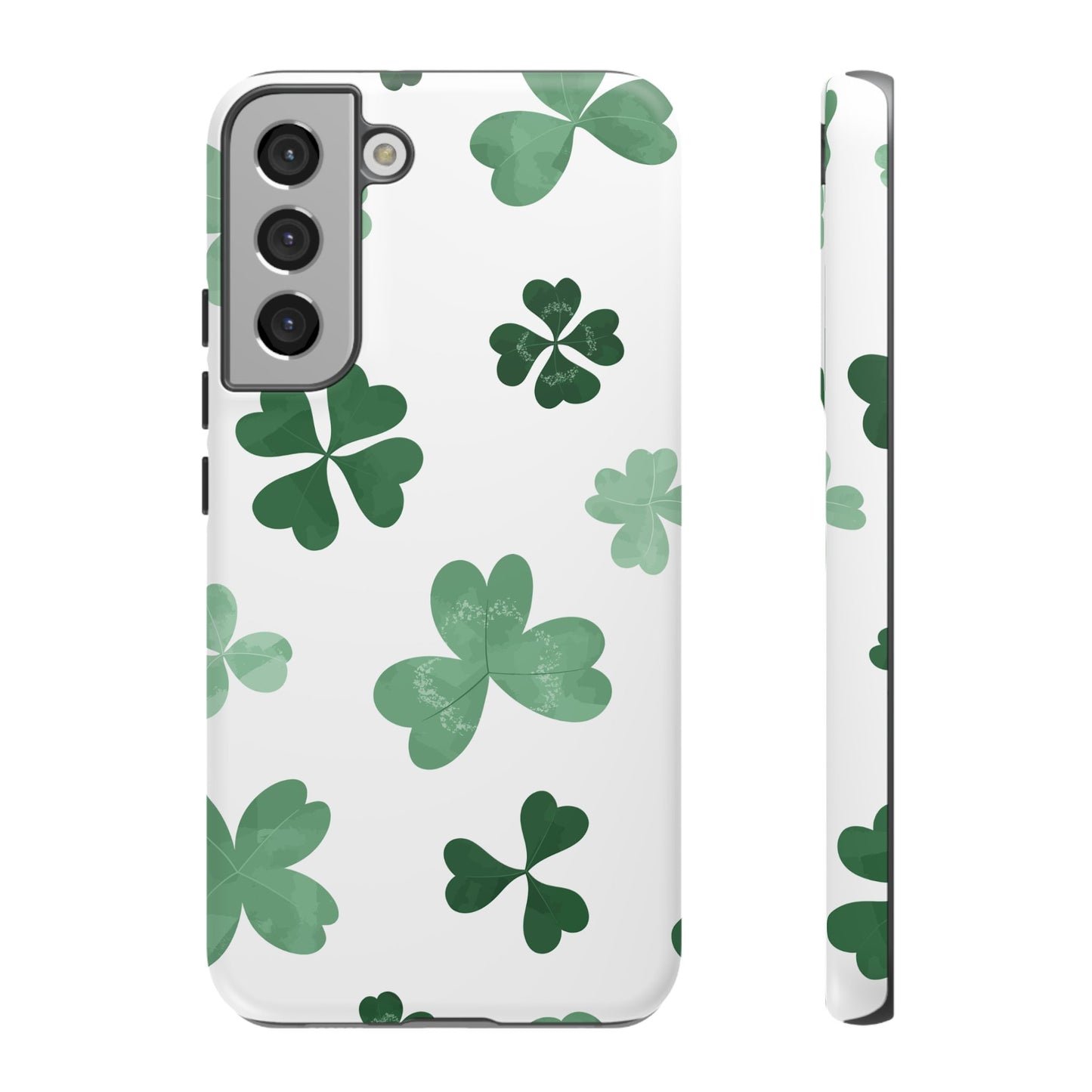 Shamrock Tough Phone Case — St. Patrick’s Day Clover Protective Cover