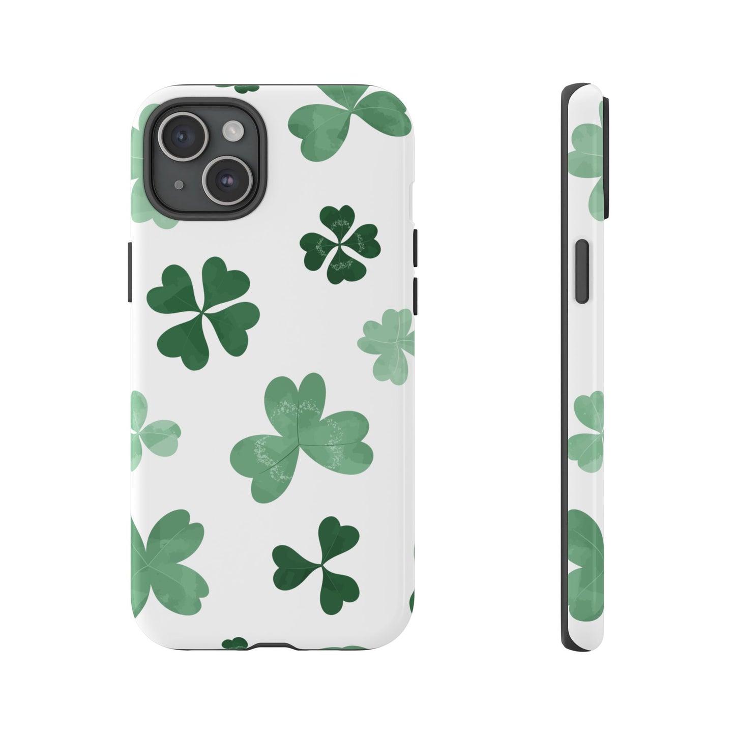 Shamrock Tough Phone Case — St. Patrick’s Day Clover Protective Cover