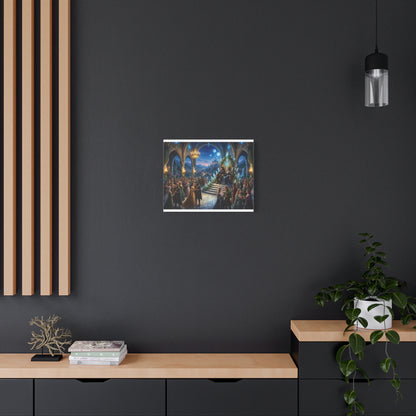 Fantasy Royal Coronation Canvas Art - Matte Stretched Wall Decor