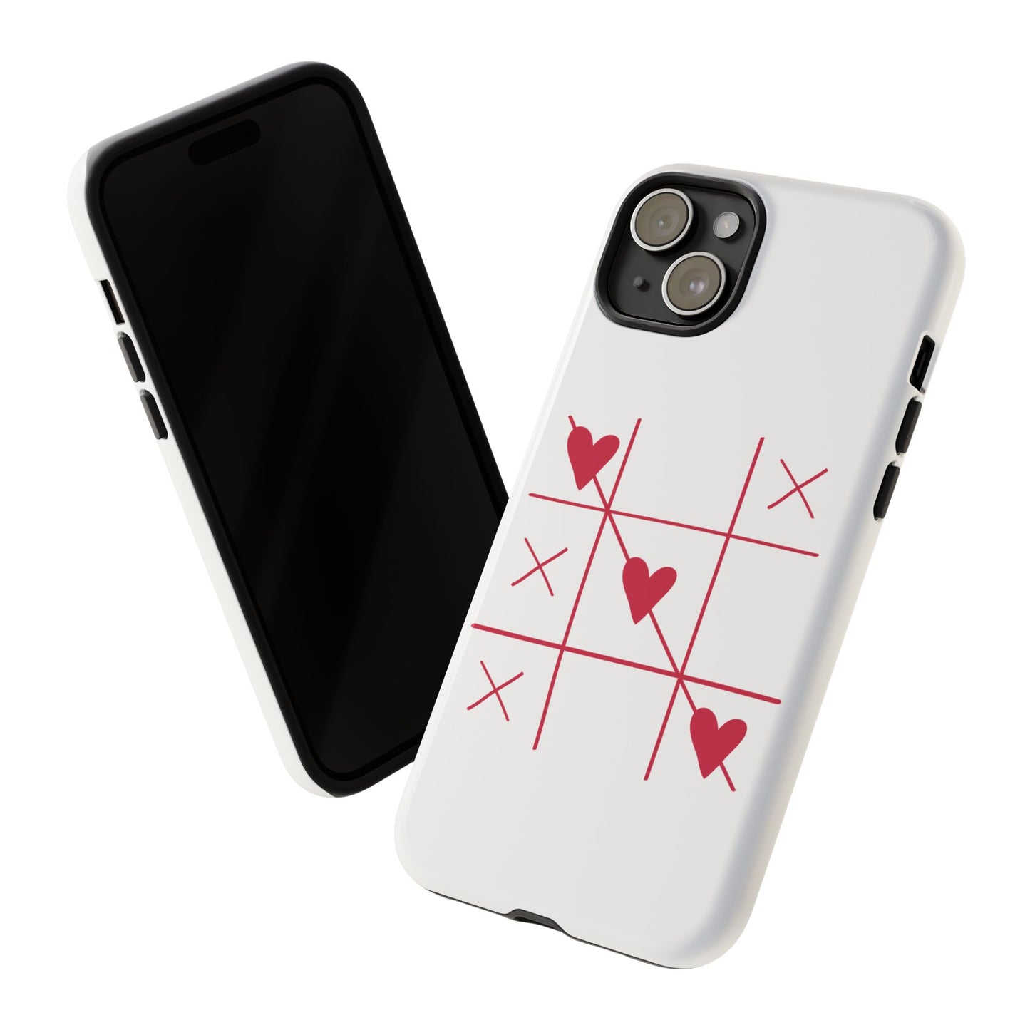Phone Case - Tic Tac Love Heart Design (Valentine’s Day Gift)