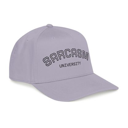 Sarcasm University Baseball Cap — Funny Embroidered Mid-Profile Hat
