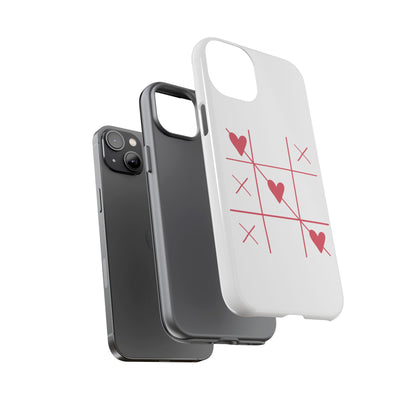 Phone Case - Tic Tac Love Heart Design (Valentine’s Day Gift)