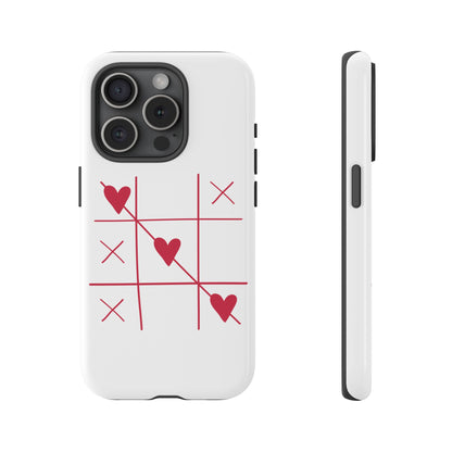 Phone Case - Tic Tac Love Heart Design (Valentine’s Day Gift)