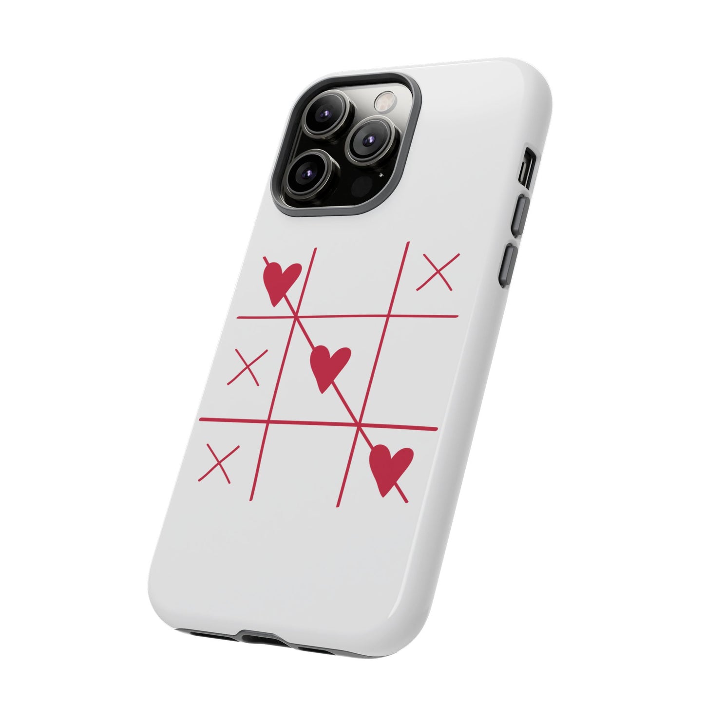 Phone Case - Tic Tac Love Heart Design (Valentine’s Day Gift)