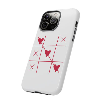 Phone Case - Tic Tac Love Heart Design (Valentine’s Day Gift)