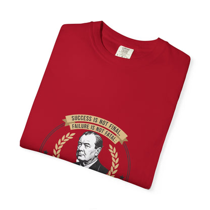 Courage Quote T-Shirt — "It Is the Courage That Counts" Motivational Tee