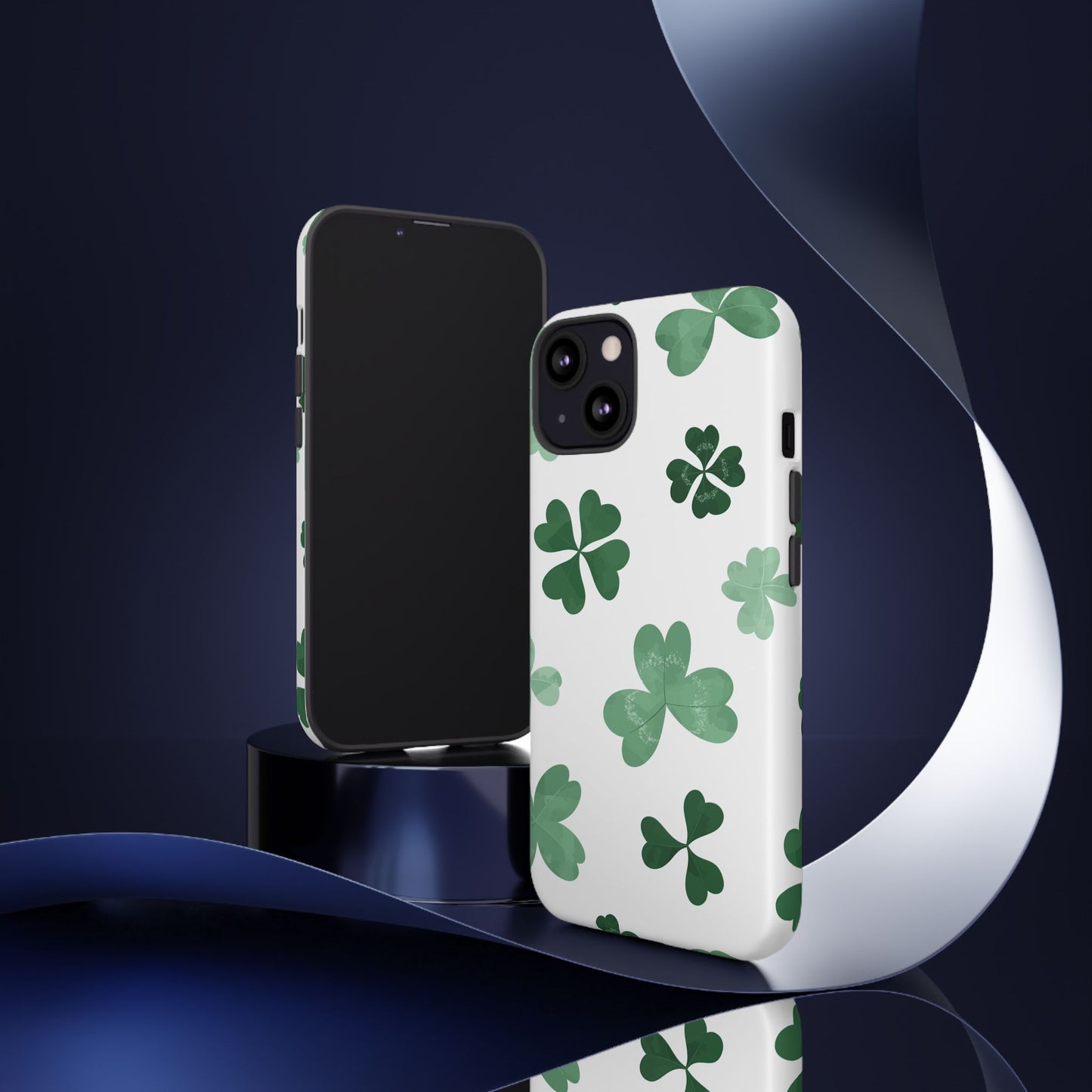 Shamrock Tough Phone Case — St. Patrick’s Day Clover Protective Cover