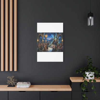 Fantasy Royal Coronation Canvas Art - Matte Stretched Wall Decor