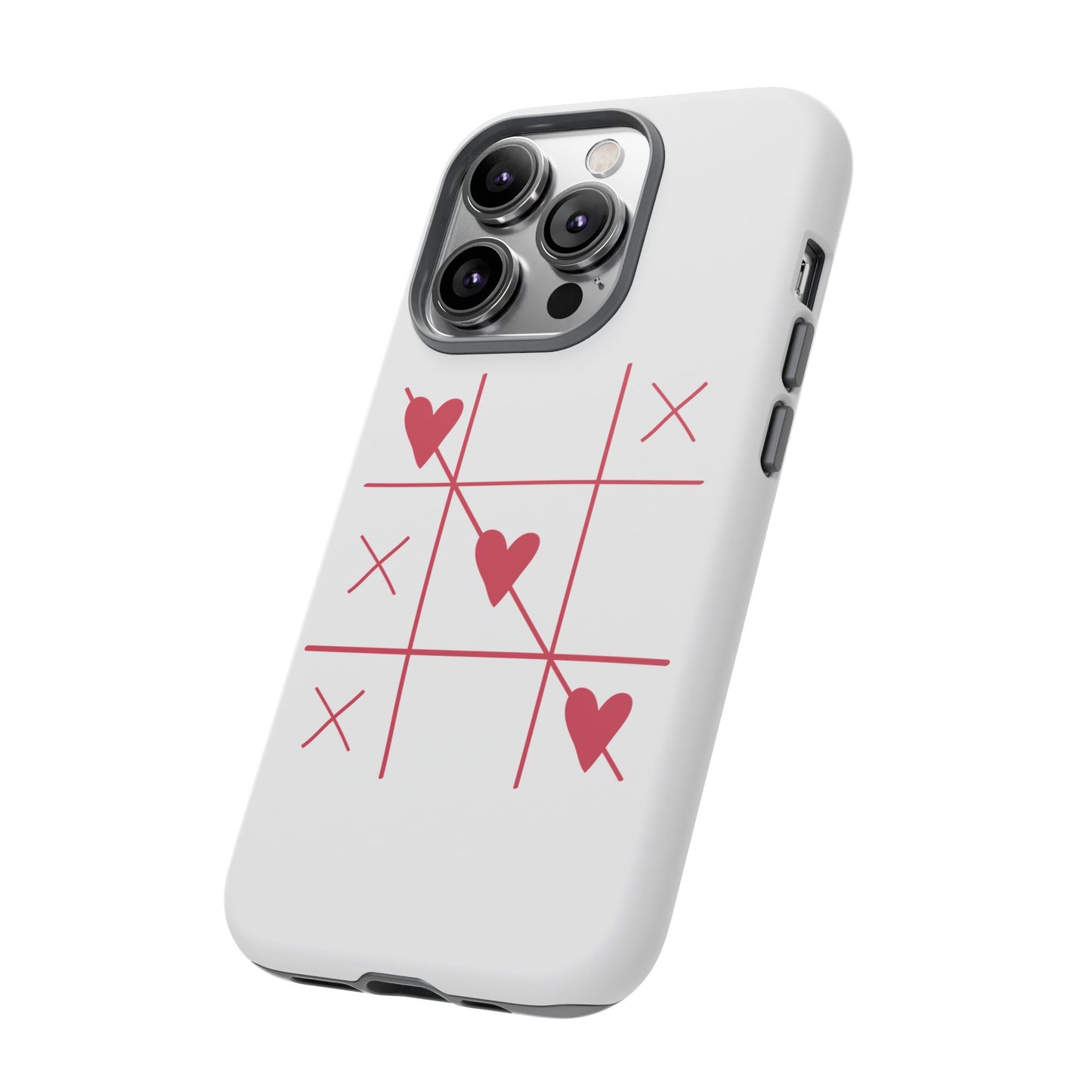 Phone Case - Tic Tac Love Heart Design (Valentine’s Day Gift)