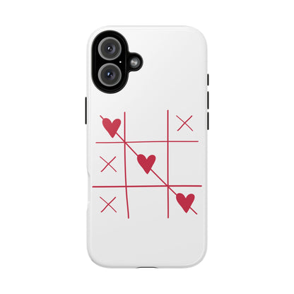 Phone Case - Tic Tac Love Heart Design (Valentine’s Day Gift)