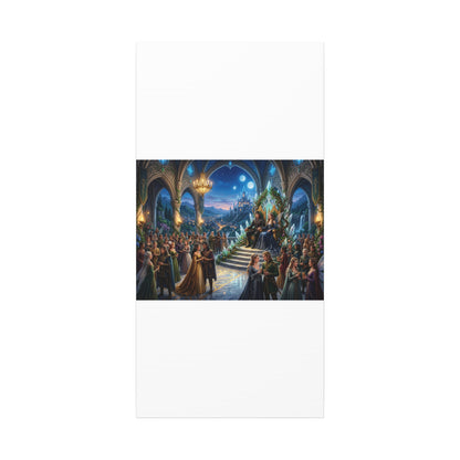 Fantasy Royal Coronation Canvas Art - Matte Stretched Wall Decor