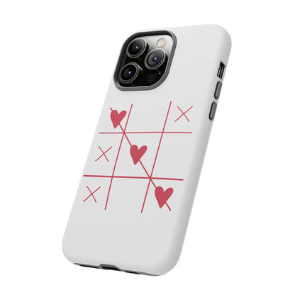 Phone Case - Tic Tac Love Heart Design (Valentine’s Day Gift)