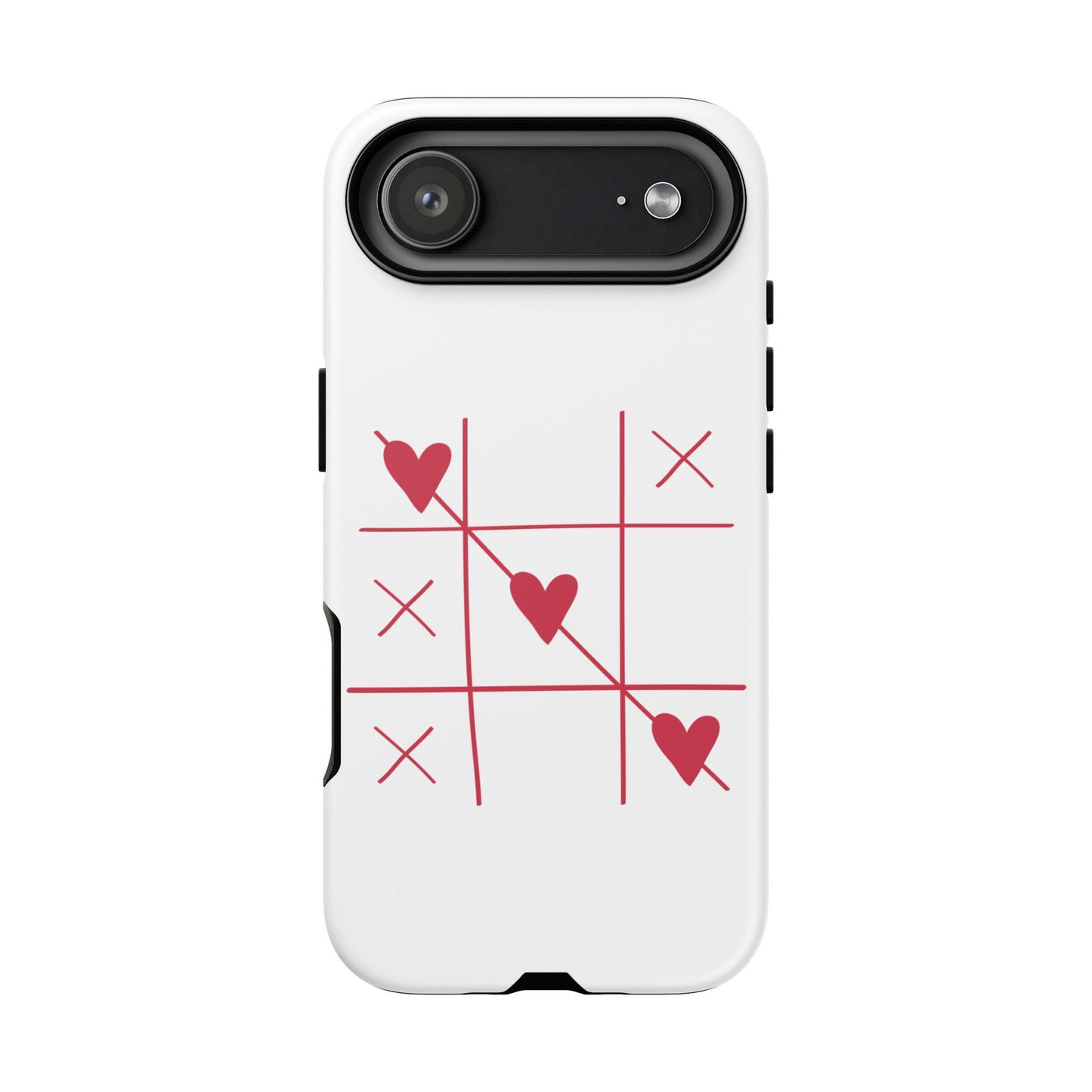Phone Case - Tic Tac Love Heart Design (Valentine’s Day Gift)