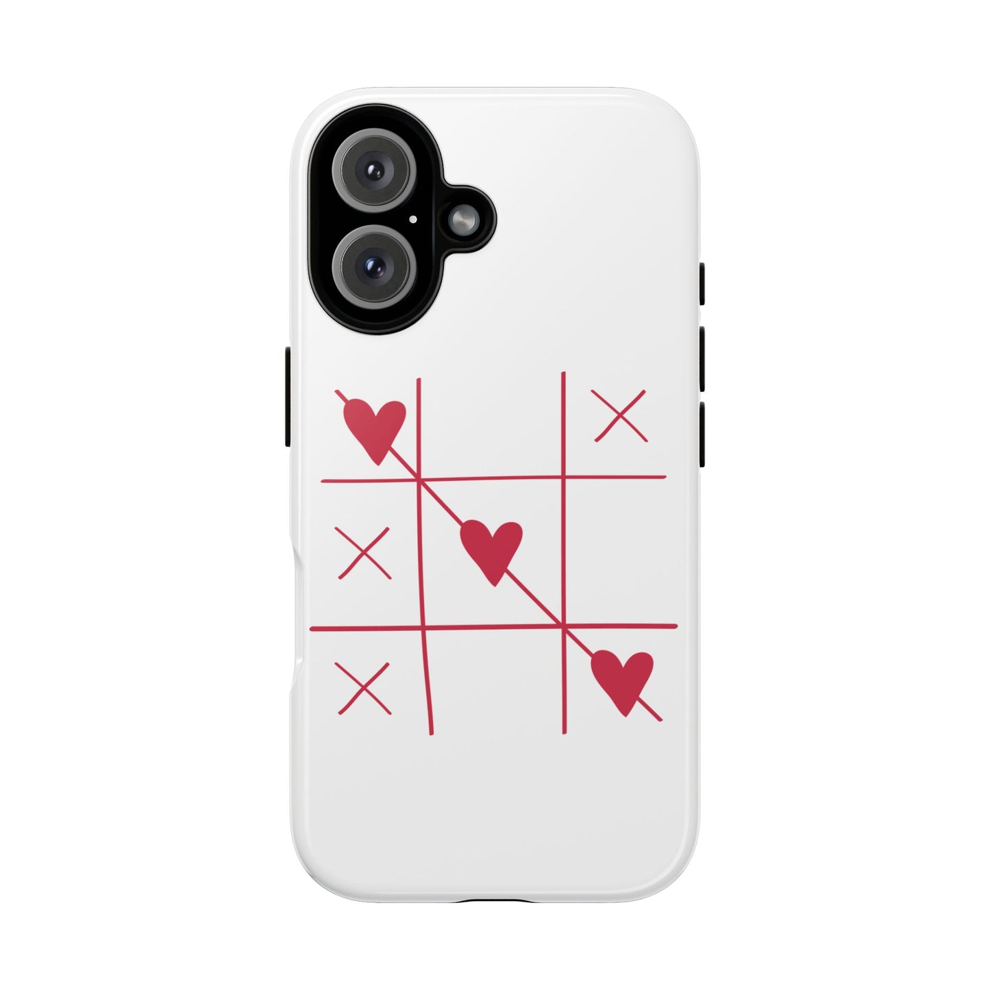 Phone Case - Tic Tac Love Heart Design (Valentine’s Day Gift)