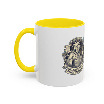 Motivational Hustle Accent Coffee Mug — “Less Hustle, More Coffee”