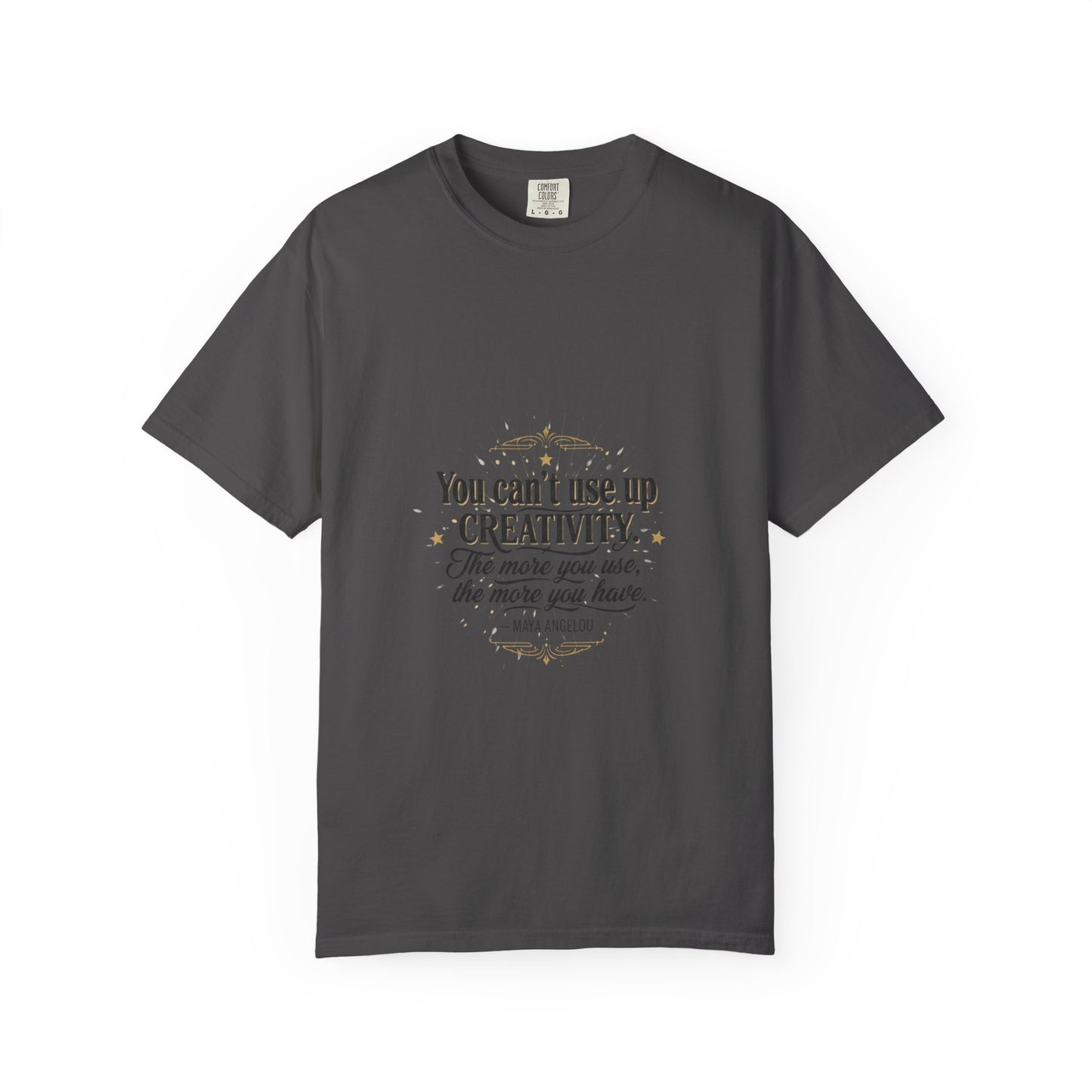 Creativity Quote T-Shirt — "You can't use up creativity" Motivational Graphic Tee