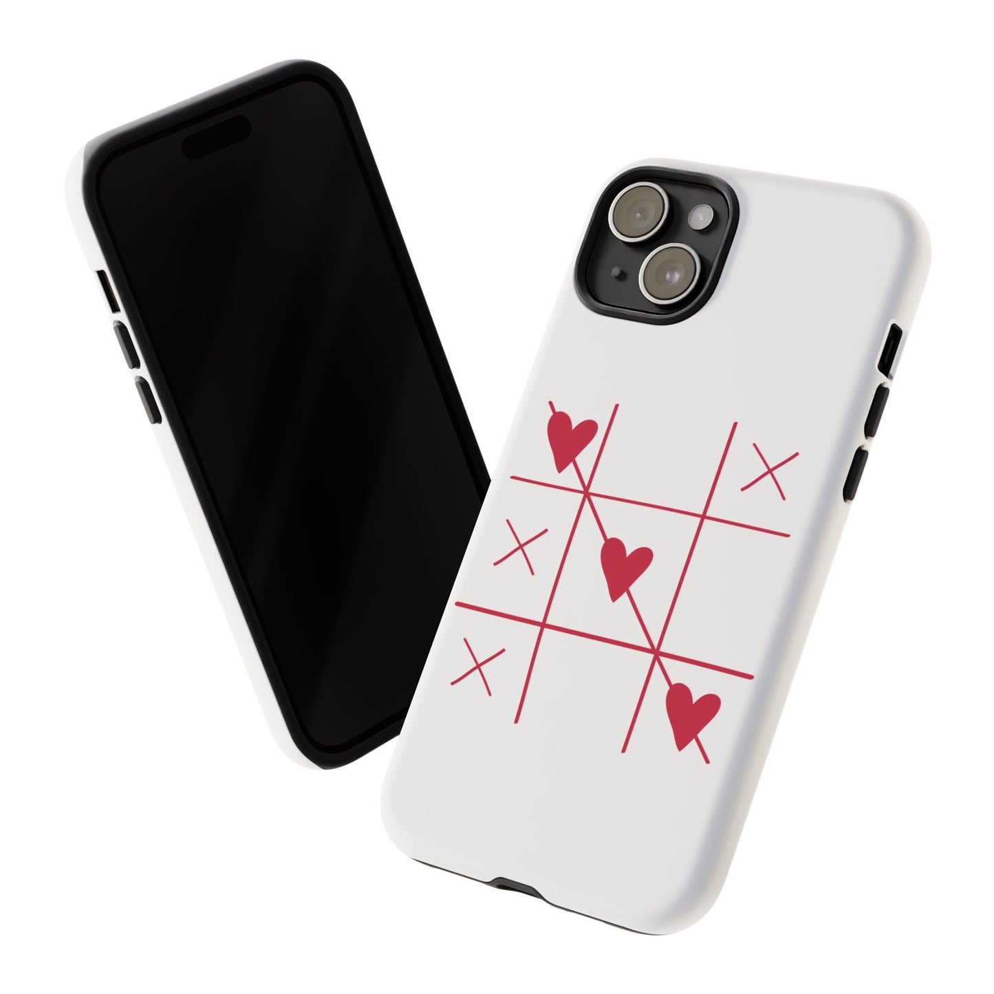 Phone Case - Tic Tac Love Heart Design (Valentine’s Day Gift)