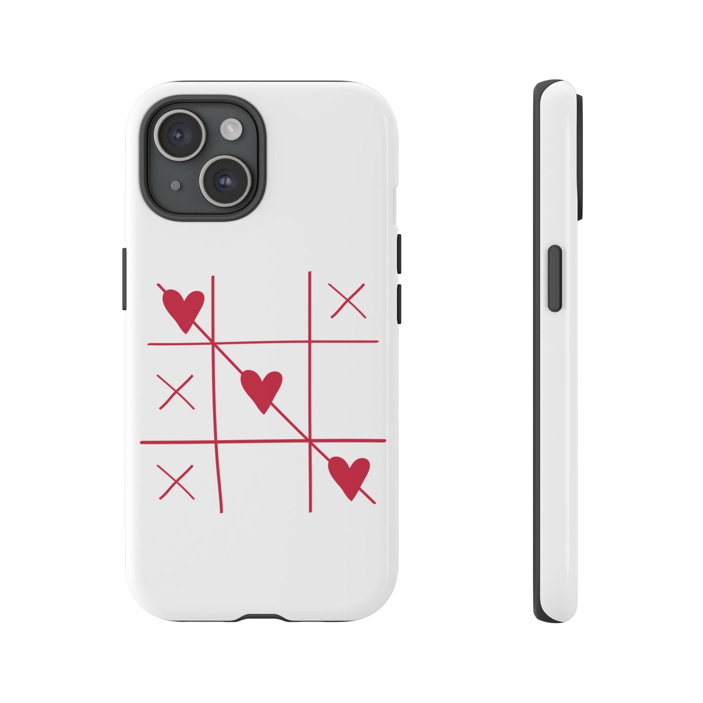 Phone Case - Tic Tac Love Heart Design (Valentine’s Day Gift)