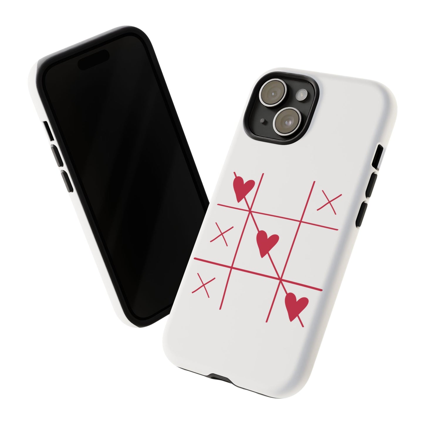 Phone Case - Tic Tac Love Heart Design (Valentine’s Day Gift)
