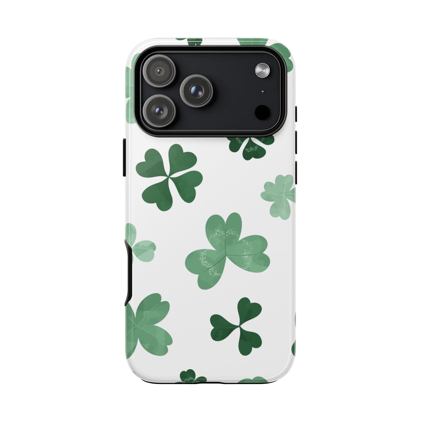 Shamrock Tough Phone Case — St. Patrick’s Day Clover Protective Cover