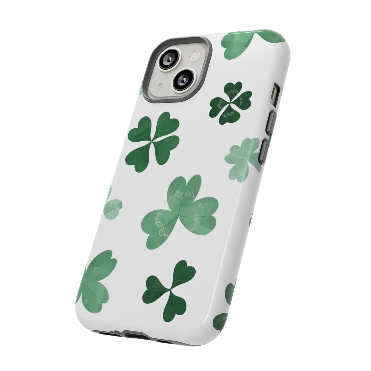 Shamrock Tough Phone Case — St. Patrick’s Day Clover Protective Cover