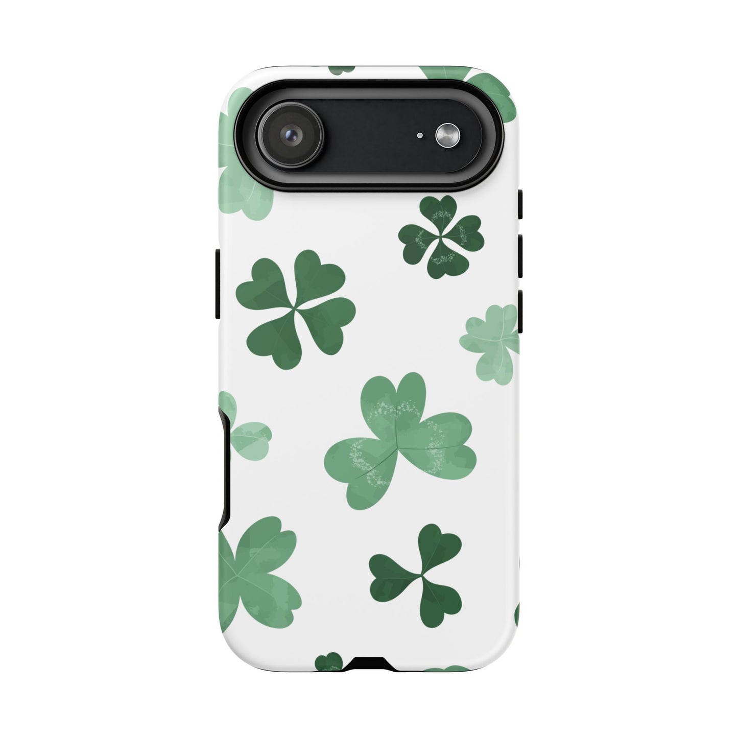 Shamrock Tough Phone Case — St. Patrick’s Day Clover Protective Cover