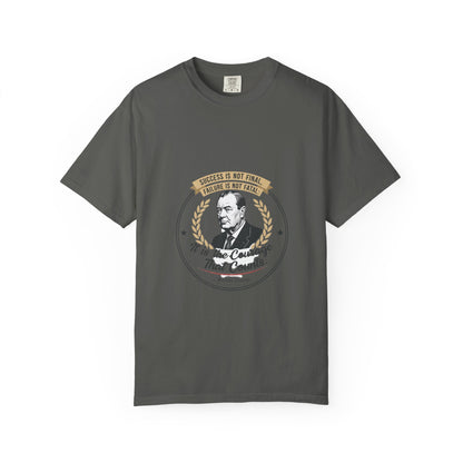 Courage Quote T-Shirt — "It Is the Courage That Counts" Motivational Tee