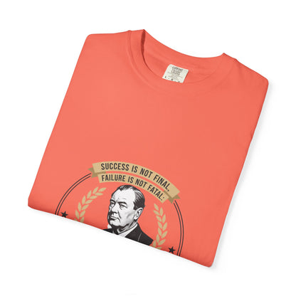 Courage Quote T-Shirt — "It Is the Courage That Counts" Motivational Tee