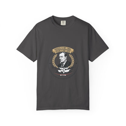 Courage Quote T-Shirt — "It Is the Courage That Counts" Motivational Tee