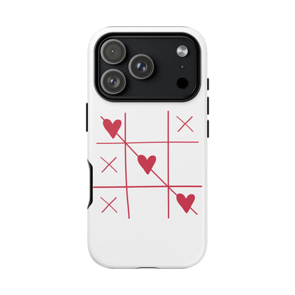 Phone Case - Tic Tac Love Heart Design (Valentine’s Day Gift)