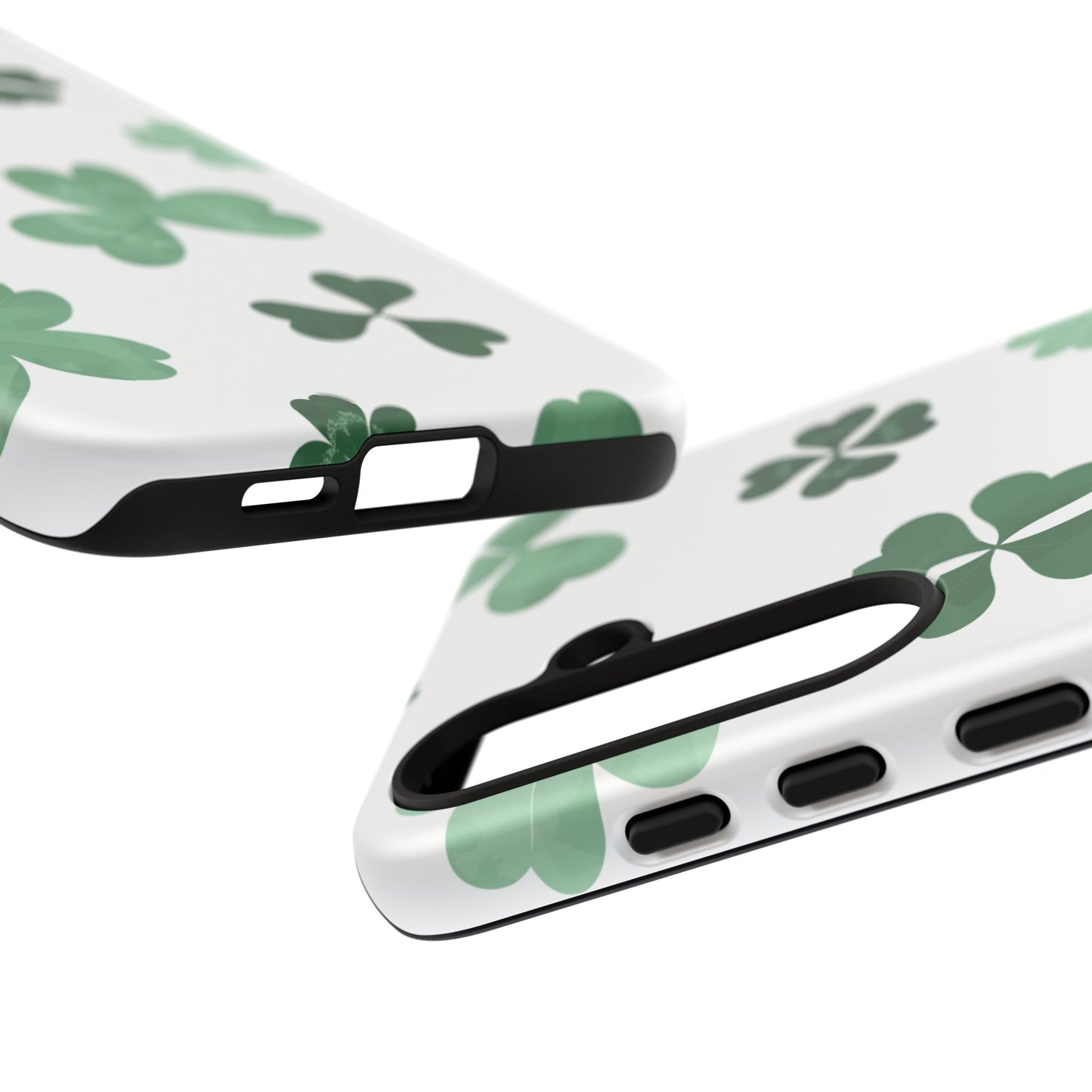 Shamrock Tough Phone Case — St. Patrick’s Day Clover Protective Cover