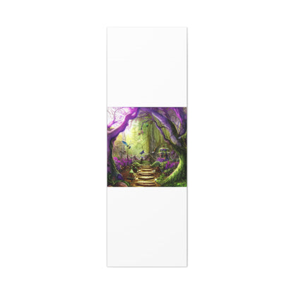 Enchanted Fairy Forest Canvas Wall Art — Magical Woodland Pathway