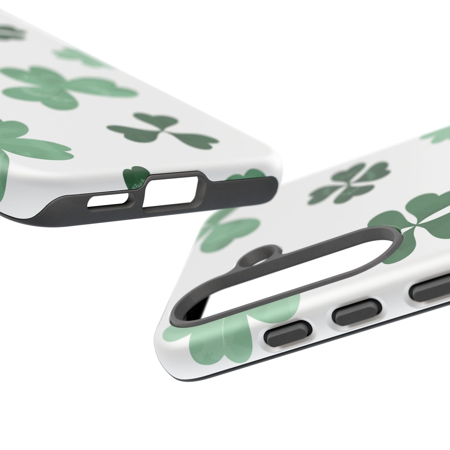 Shamrock Tough Phone Case — St. Patrick’s Day Clover Protective Cover