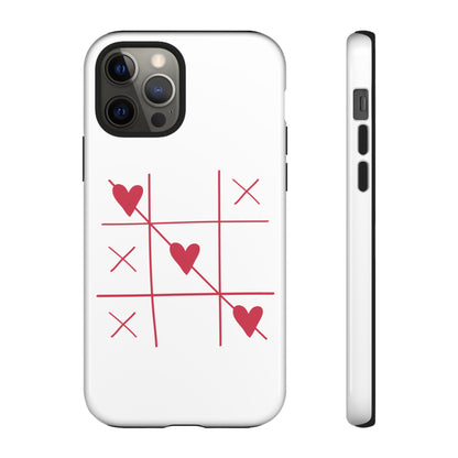 Phone Case - Tic Tac Love Heart Design (Valentine’s Day Gift)
