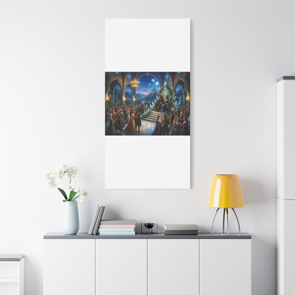 Fantasy Royal Coronation Canvas Art - Matte Stretched Wall Decor