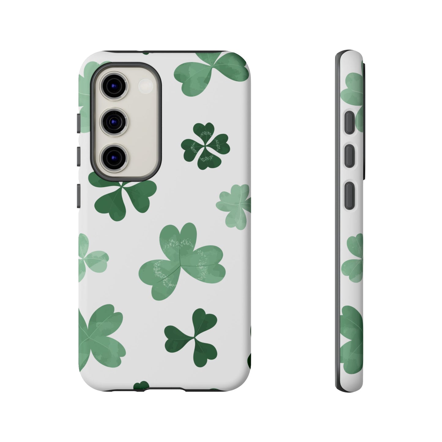 Shamrock Tough Phone Case — St. Patrick’s Day Clover Protective Cover