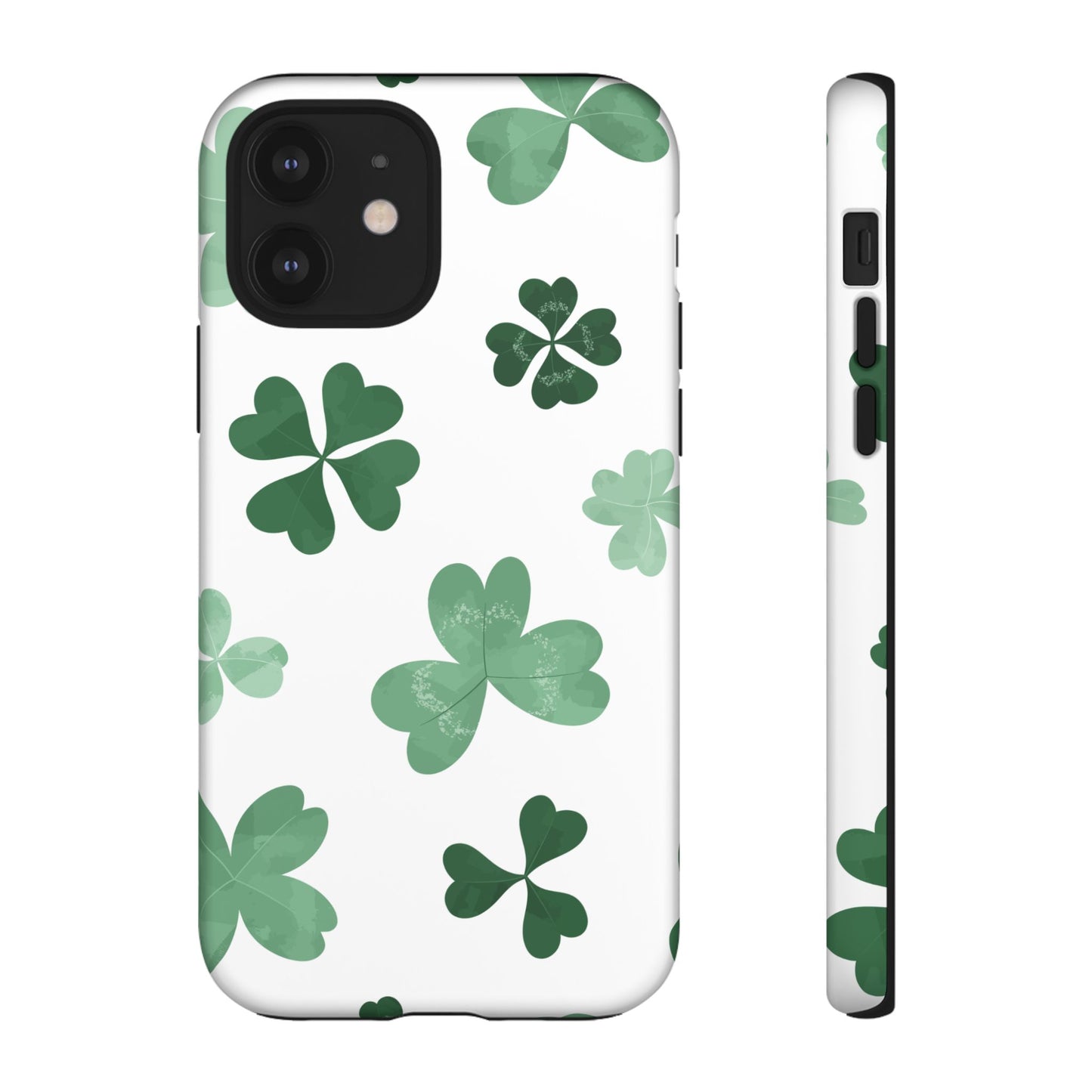 Shamrock Tough Phone Case — St. Patrick’s Day Clover Protective Cover