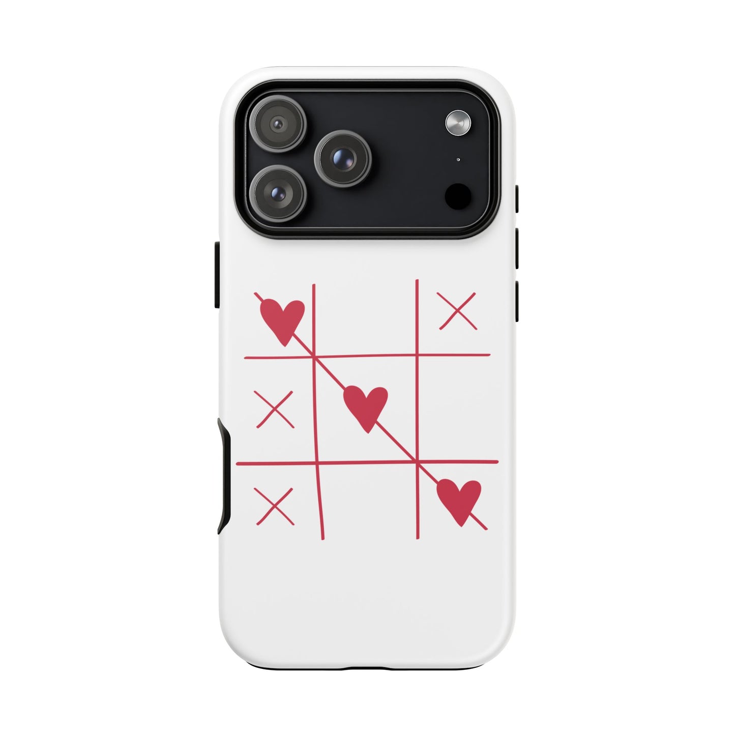 Phone Case - Tic Tac Love Heart Design (Valentine’s Day Gift)
